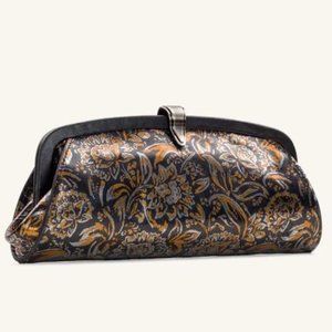 Patricia Nash Metallic Ardales Crossbody Chain large Clutch